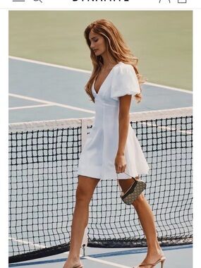 White Mini Dress